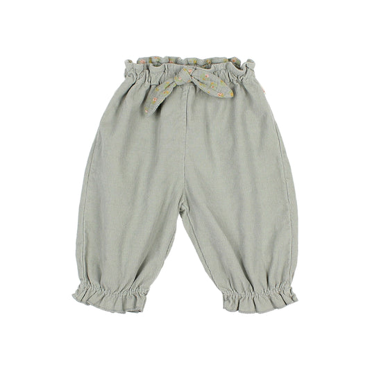 Soft Velour Pants, Eucalyptus