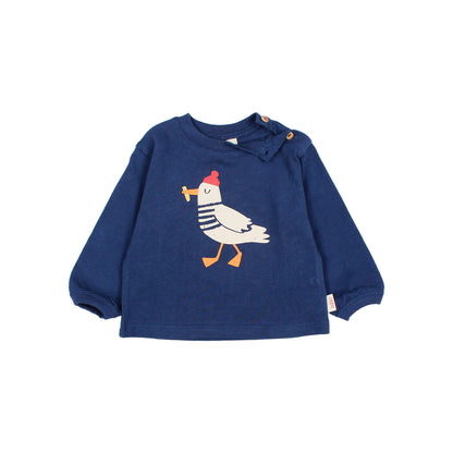 Bird T-Shirt, Marine