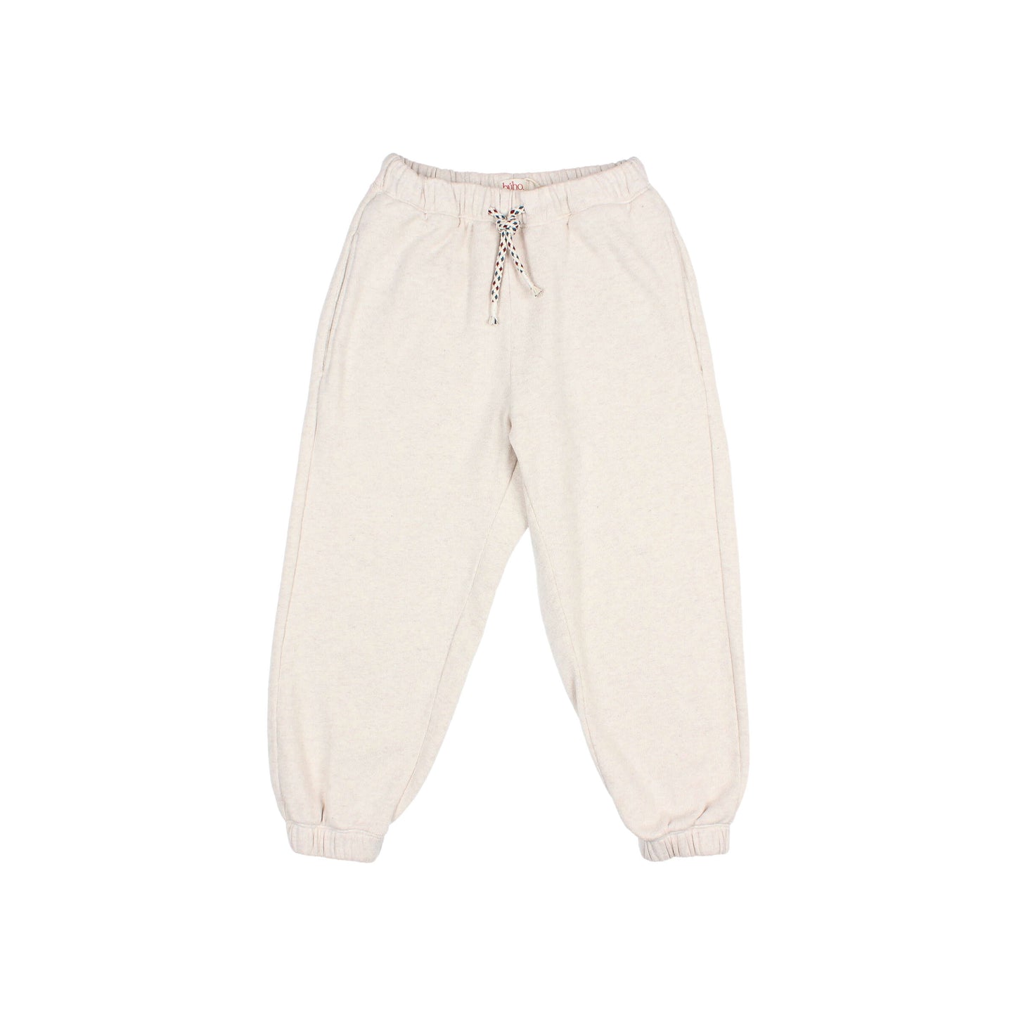 Soft Fleece Jogger, Ecru Melange
