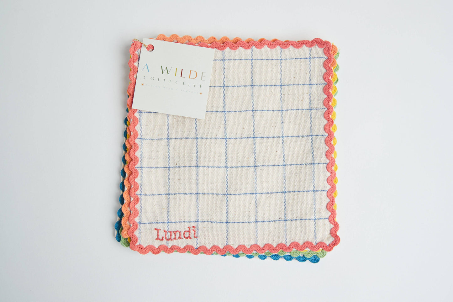 Handwoven Days Of The Week Lunchbox Napkins