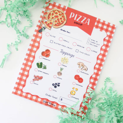 Inklings Tiny Town™ Play Notepad - Pizza Shop