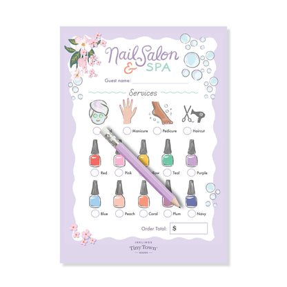 Inklings Tiny Town™ Play Notepad - Nail Salon & Spa