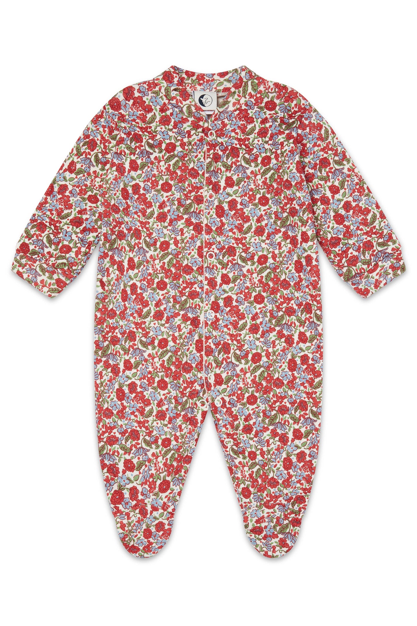 Baby Sleep Suit, Festive Floral