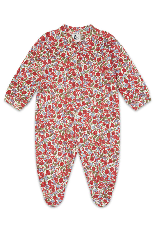 Baby Sleep Suit, Festive Floral