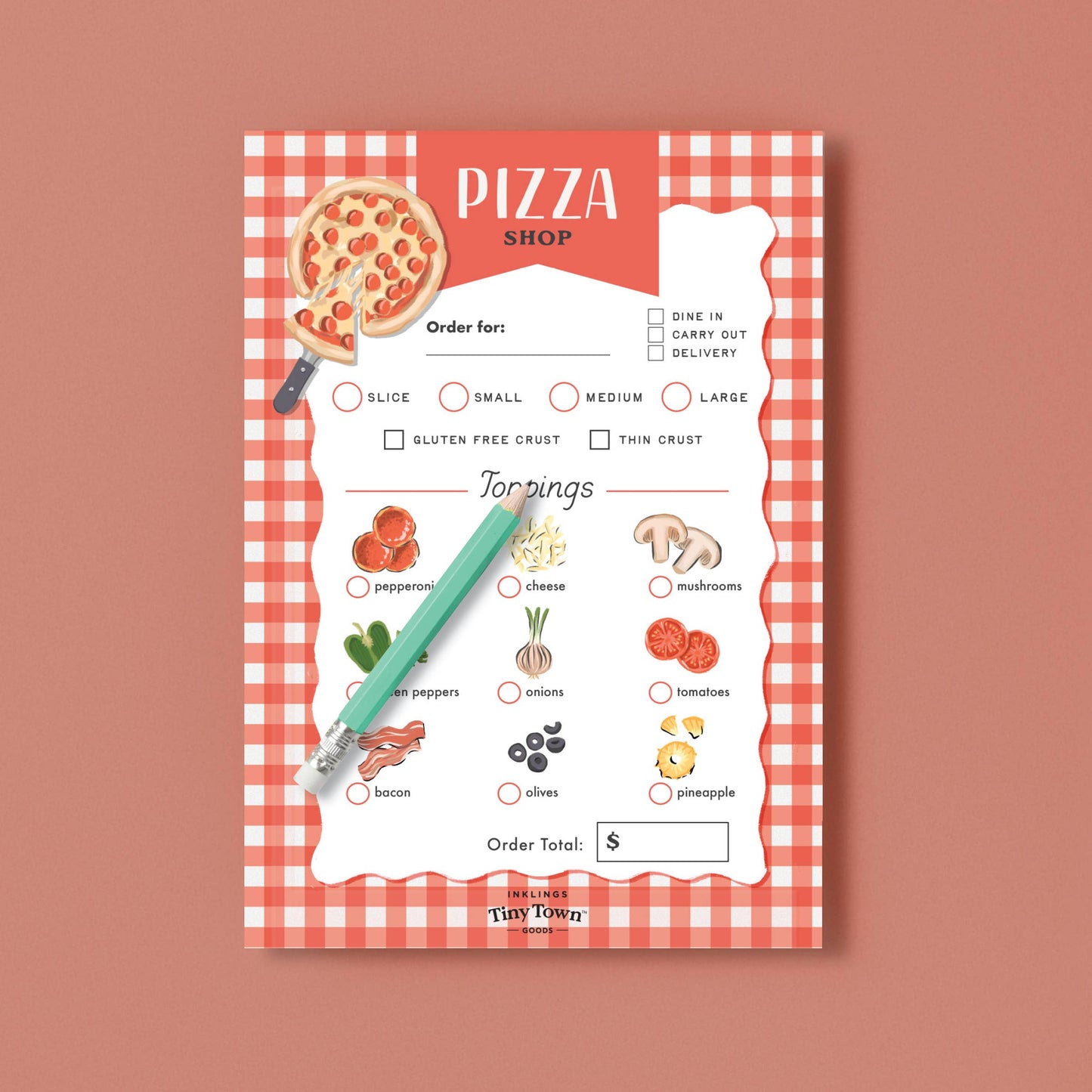 Inklings Tiny Town™ Play Notepad - Pizza Shop