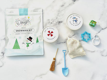 Build a Snowman Dough Kit