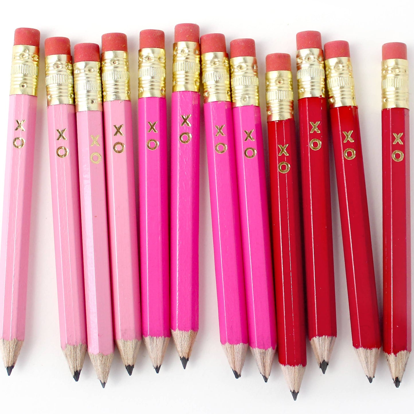 Mini Pencils - Hugs and Kisses