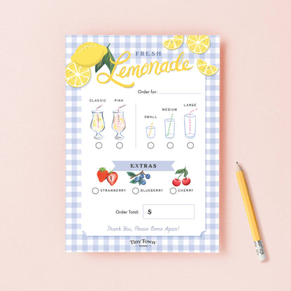 Inklings Tiny Town™ Play Notepad - Lemonade Stand