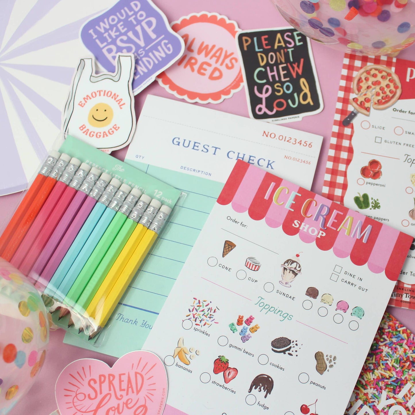 Inklings Tiny Town™ Play Notepad - Ice Cream Shop