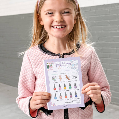 Inklings Tiny Town™ Play Notepad - Nail Salon & Spa