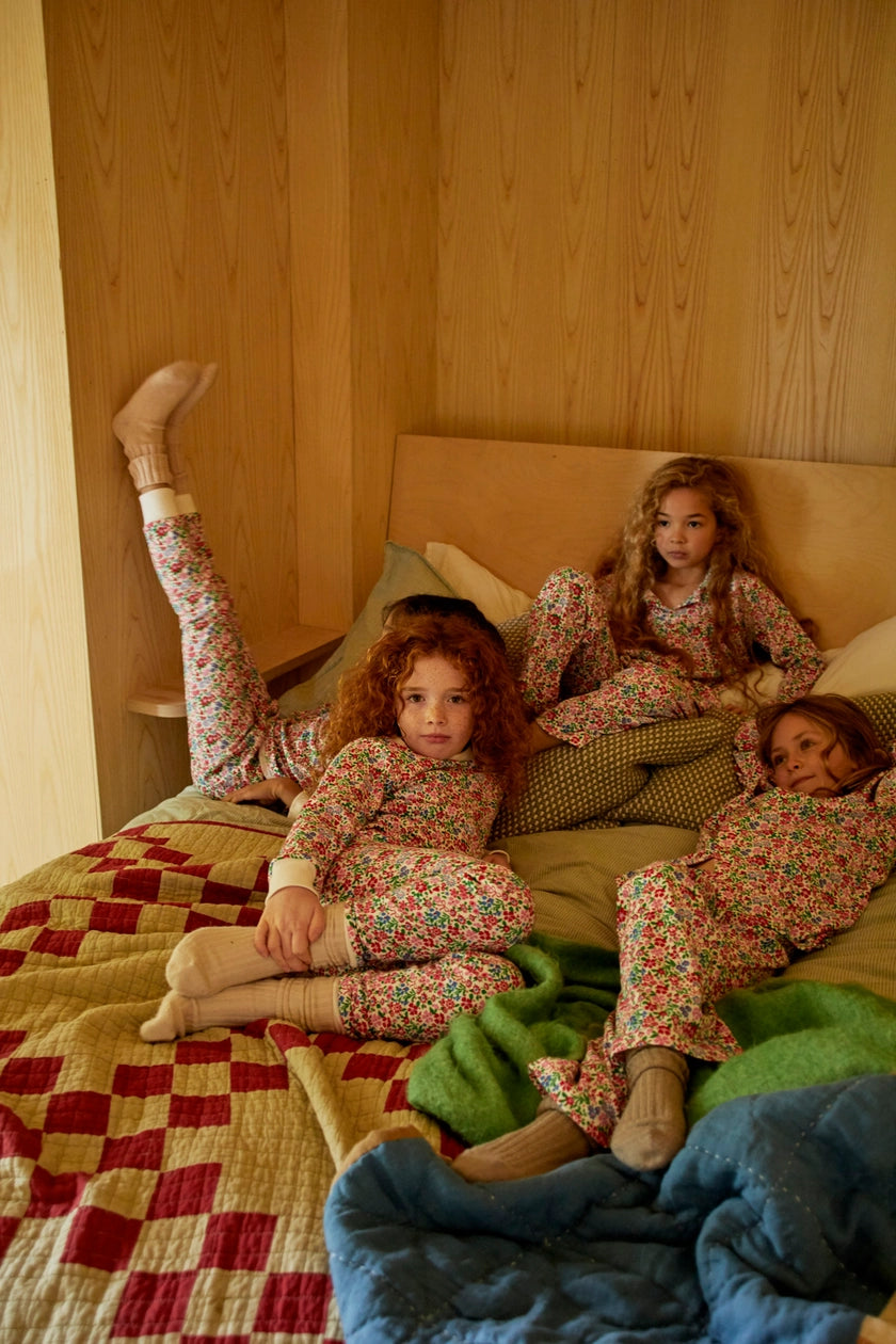 Holiday Classic Pajama, Festive Floral