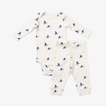 Onesie + Pant Set - Geese