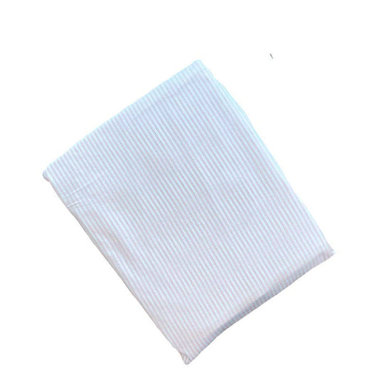 Crib Fitted Sheet Pink Stripe