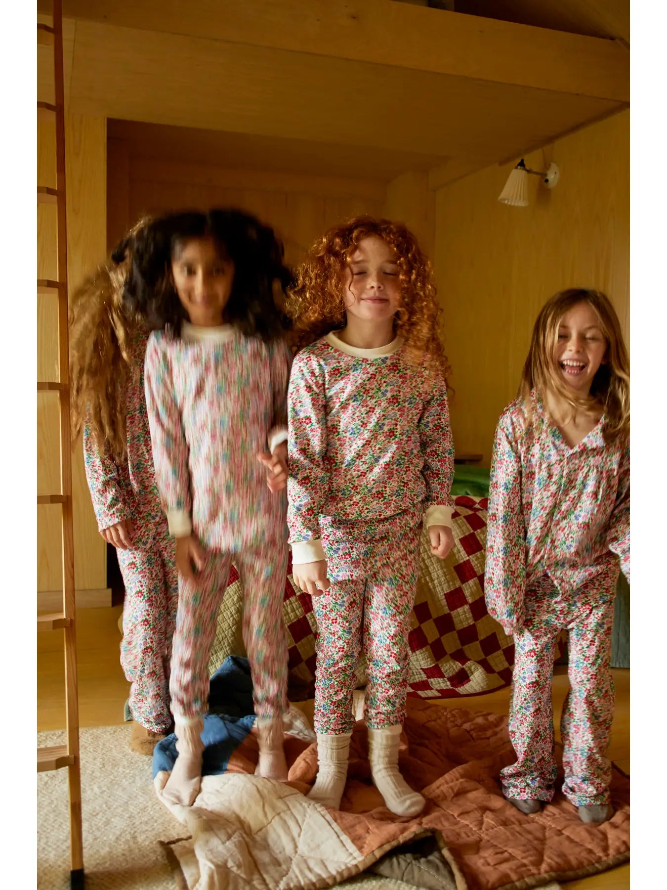 Holiday Classic Pajama, Festive Floral
