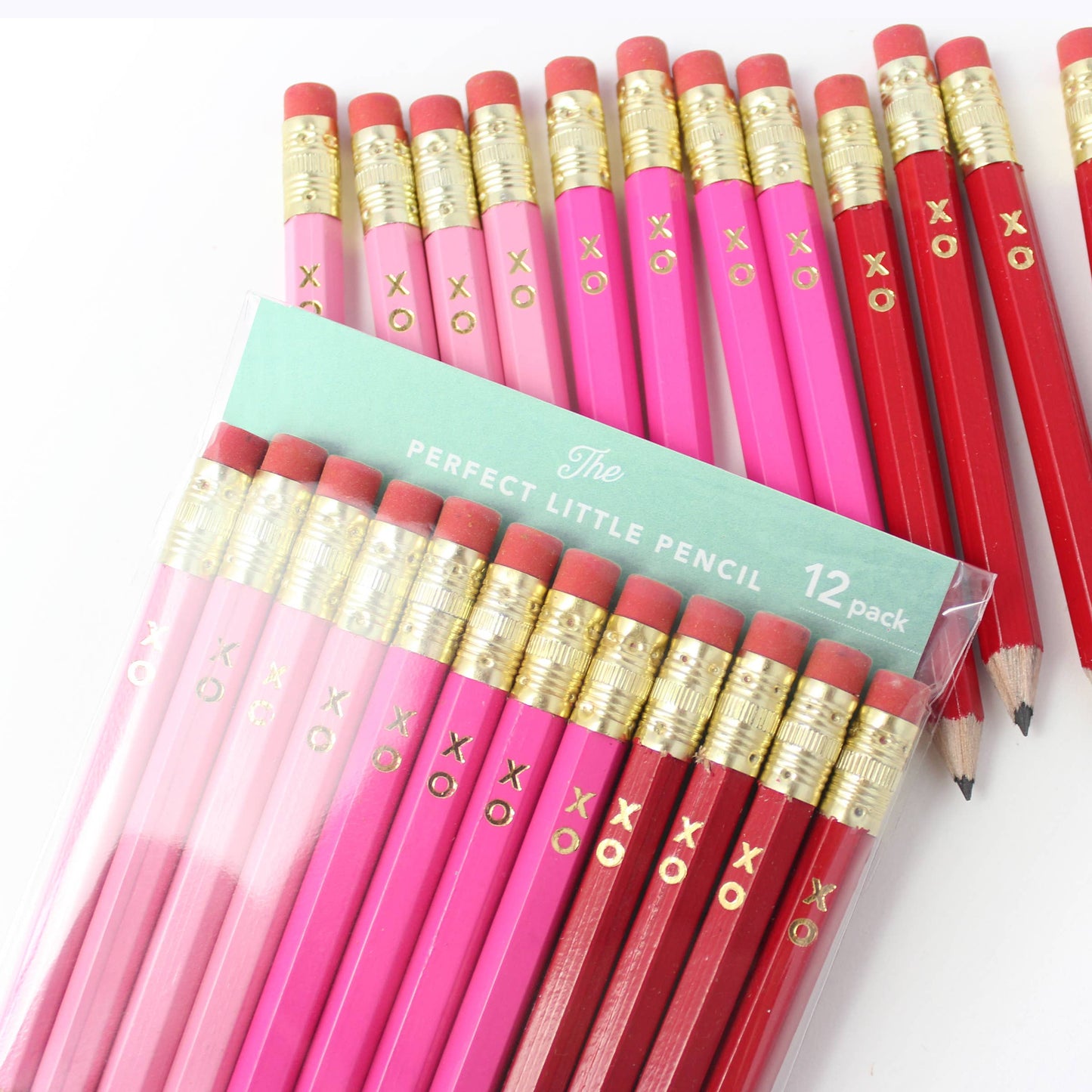Mini Pencils - Hugs and Kisses