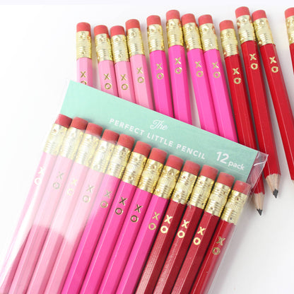 Mini Pencils - Hugs and Kisses