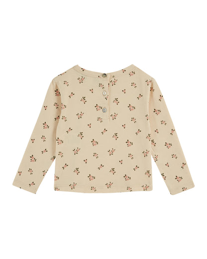 Petite Rose  Organic Long Sleeve Tee
