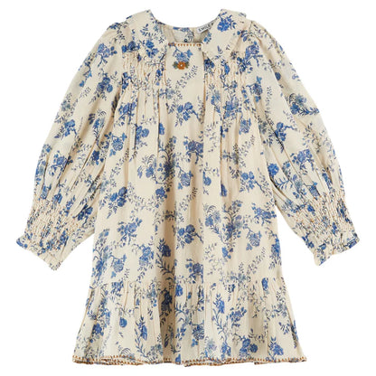 Smocked Dress, Orchid Bleu