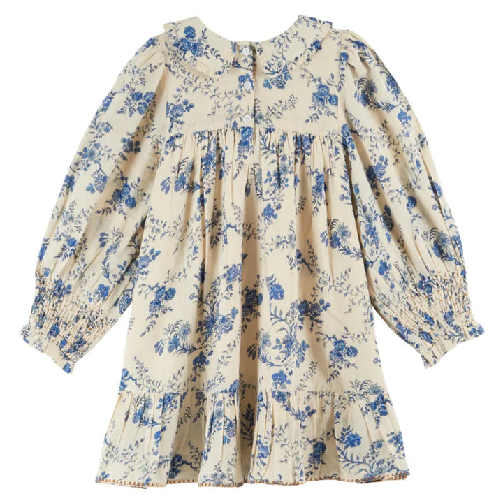 Smocked Dress, Orchid Bleu