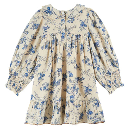 Smocked Dress, Orchid Bleu