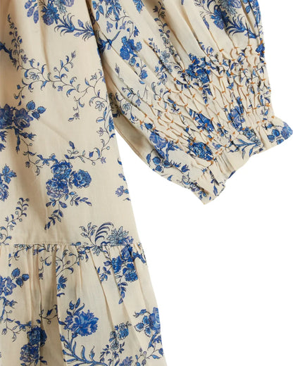 Smocked Dress, Orchid Bleu