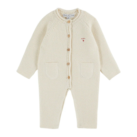 Mon Coeur Jumpsuit, Ecru