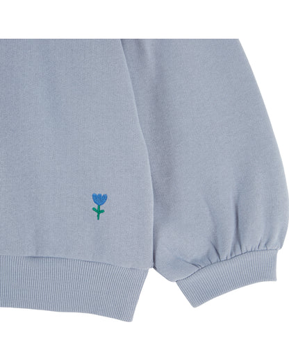 Flounce Collar Sweatshirt, Lac