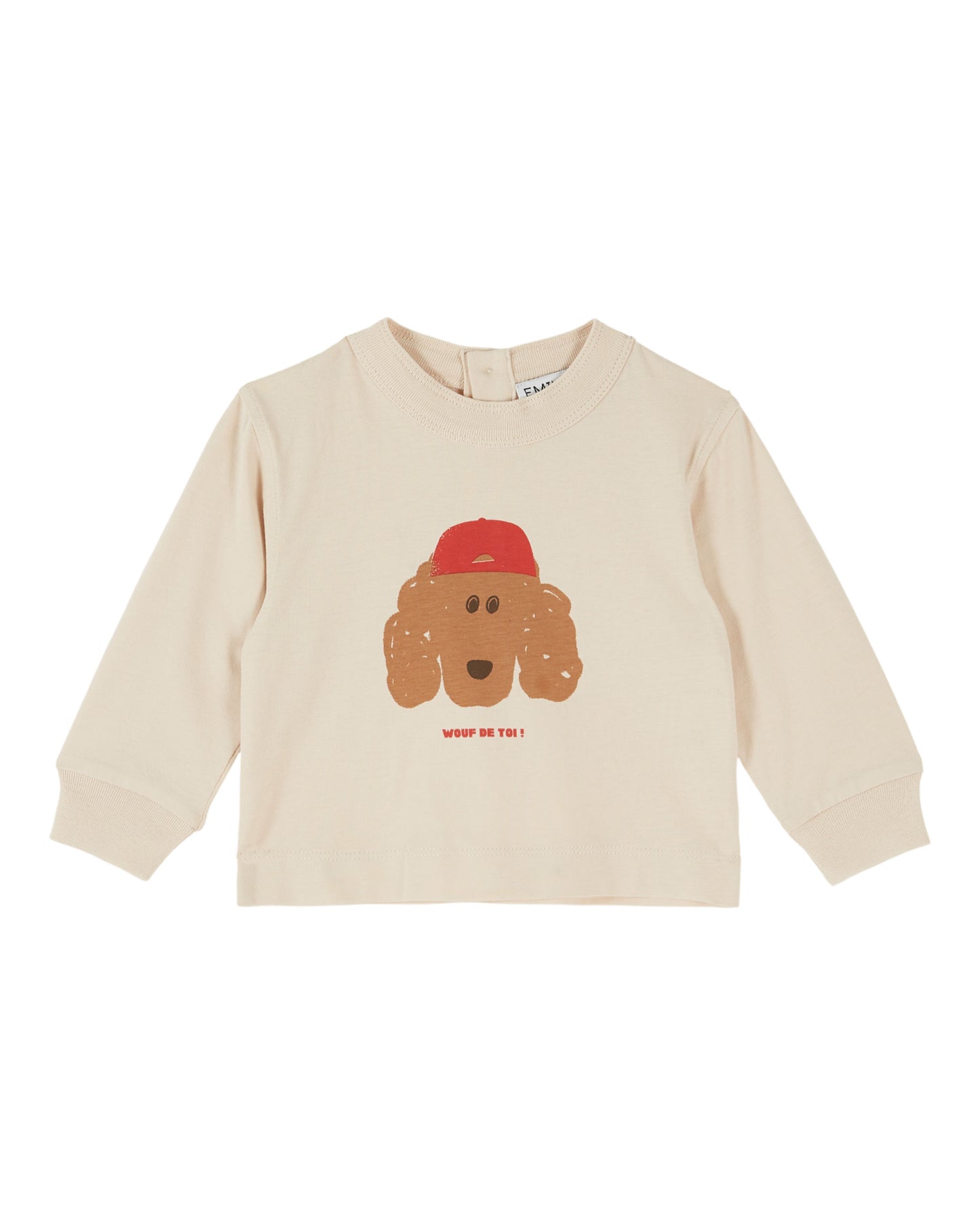 Dog Printed T-Shirt, Farine
