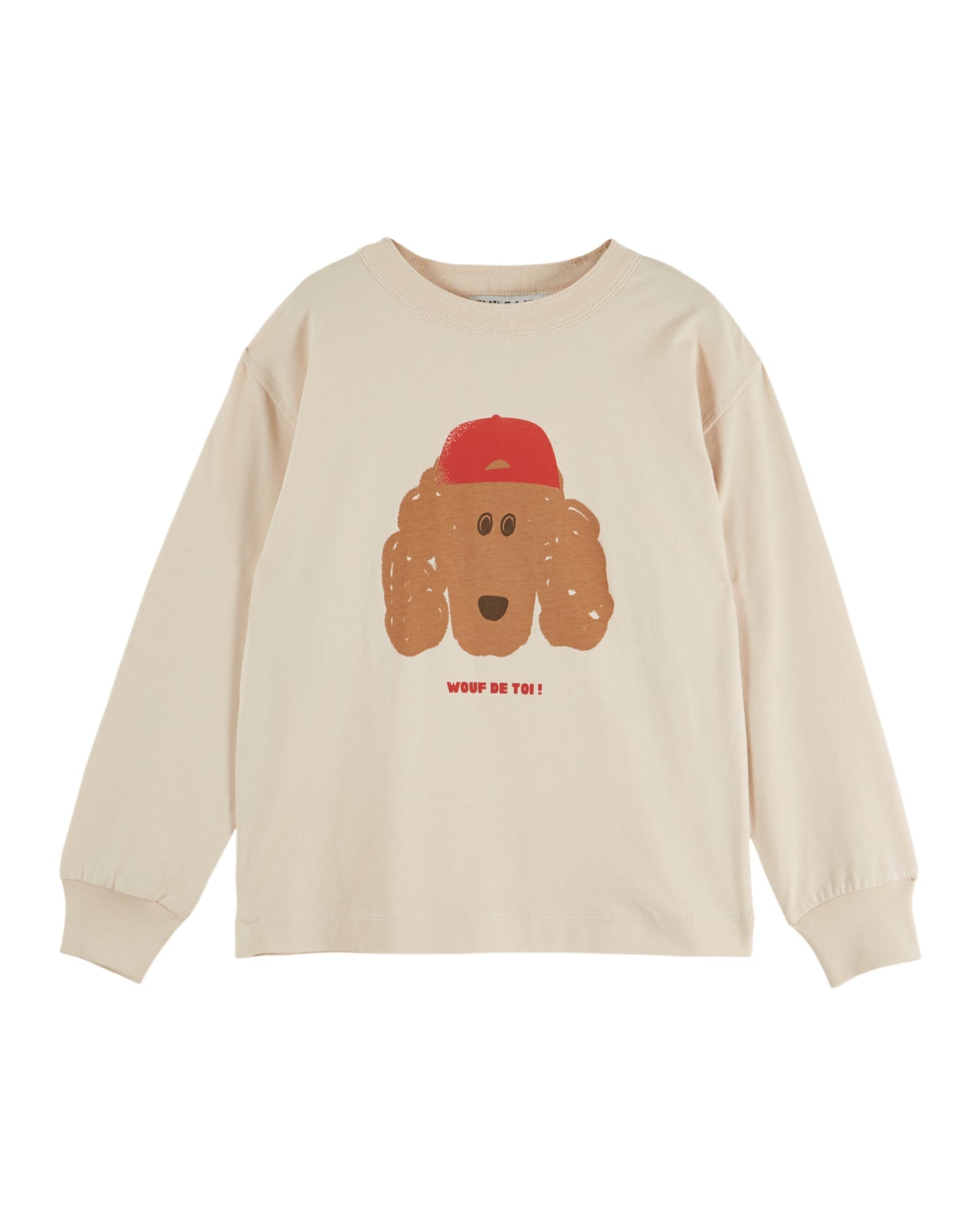 Dog Printed T-Shirt, Farine