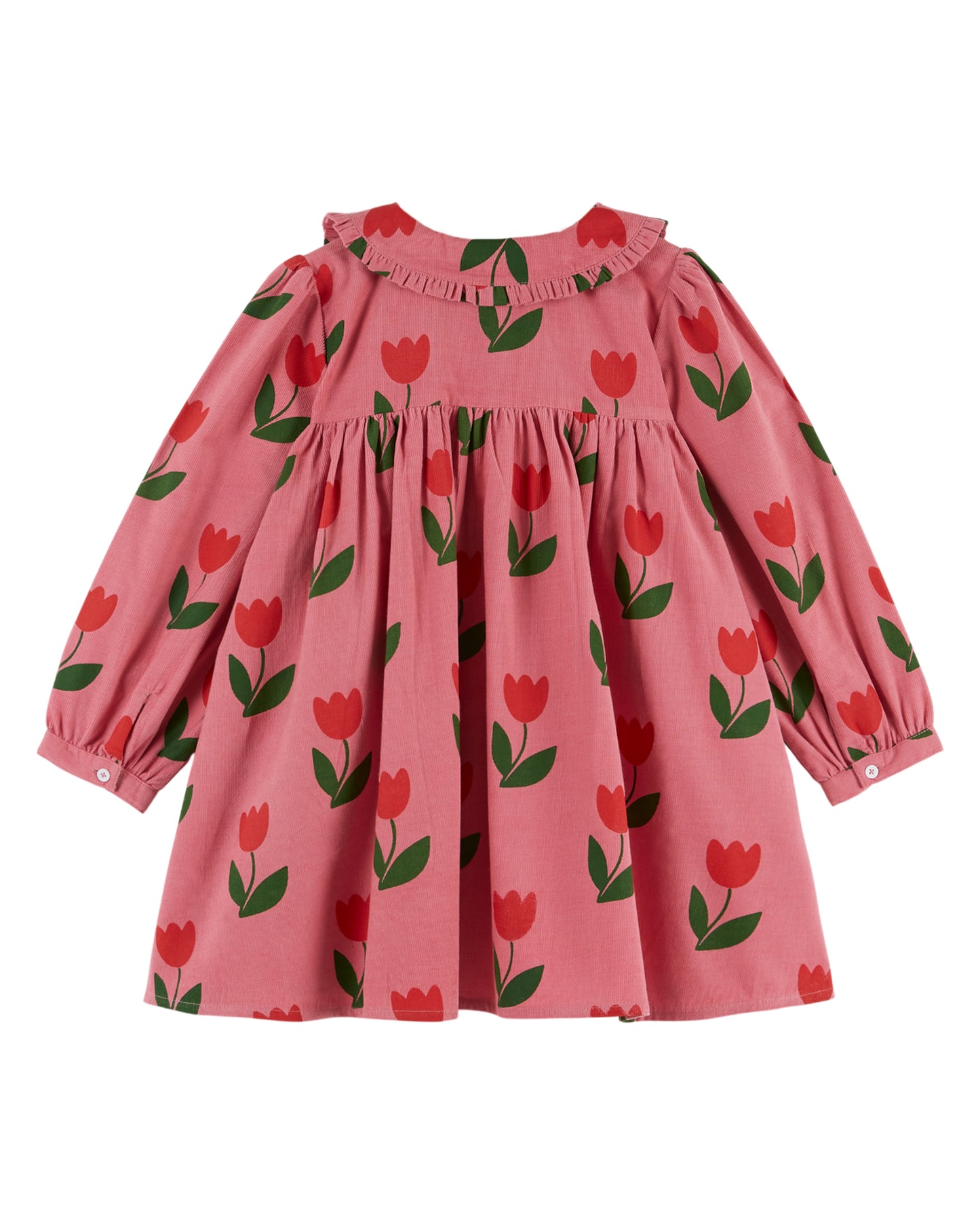Flounce Collar Dress, Grande Tulip