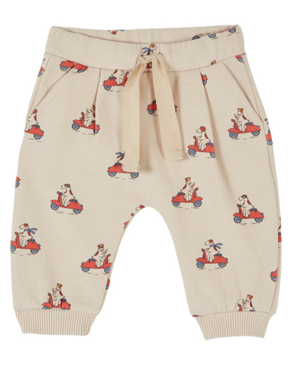 Printed Jogger, Grand Dog Farine