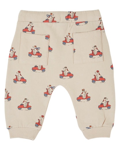Printed Jogger, Grand Dog Farine