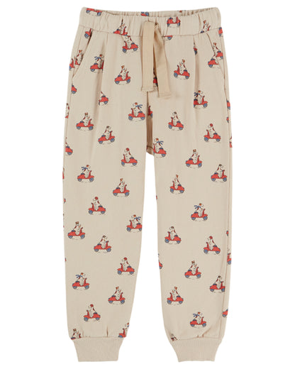 Printed Jogger, Grand Dog Farine