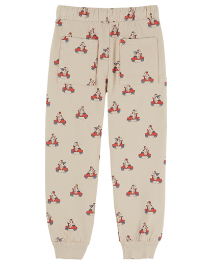 Printed Jogger, Grand Dog Farine