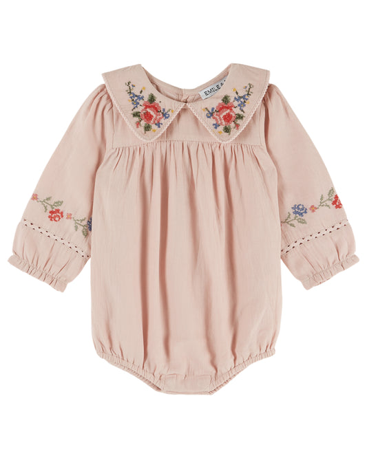 Cross Stitch Romper