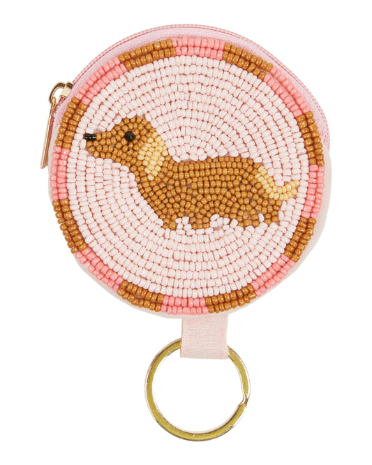 Dog Pearl Coin Purse