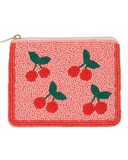 Cherry Pearl Pouch