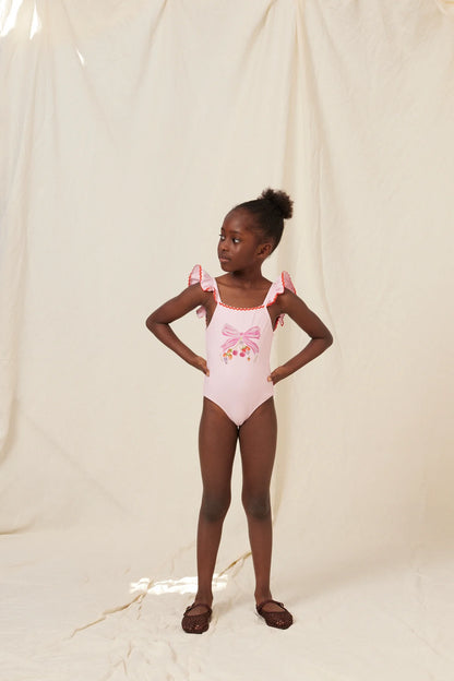 Juliet Swimsuit, Strawberry Twirl Swim