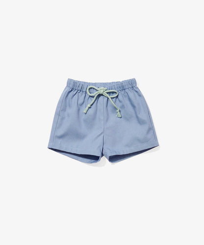 Bingo Baby Short, Dusty Blue