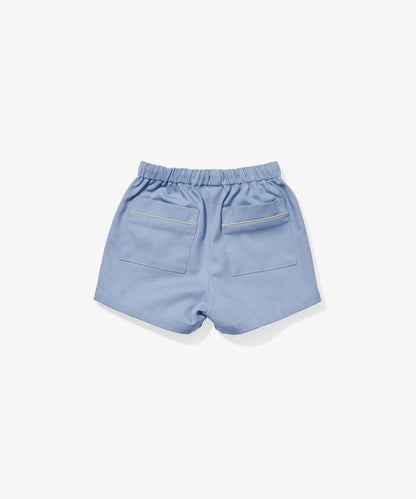 Bingo Baby Short, Dusty Blue