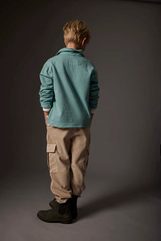 Soft Brushed Fleece Collar Sweatshirt, Arctic Blue