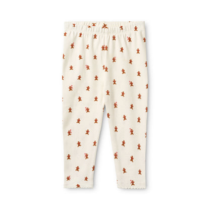 Charlie Onesie and Pant Set, Gingerbread Dot