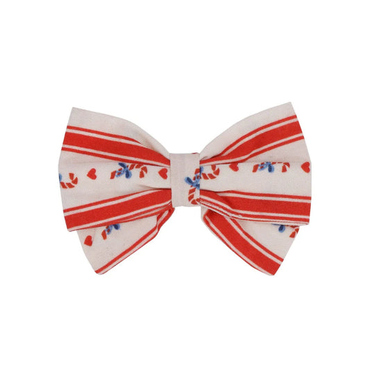 Noelle Bow, Holiday Stripe