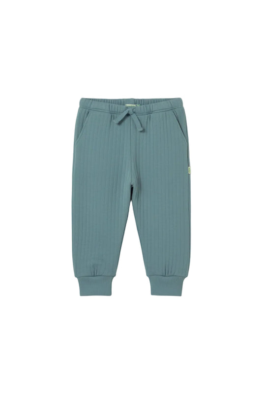 Quilted Cotton Baby Pant, Blue