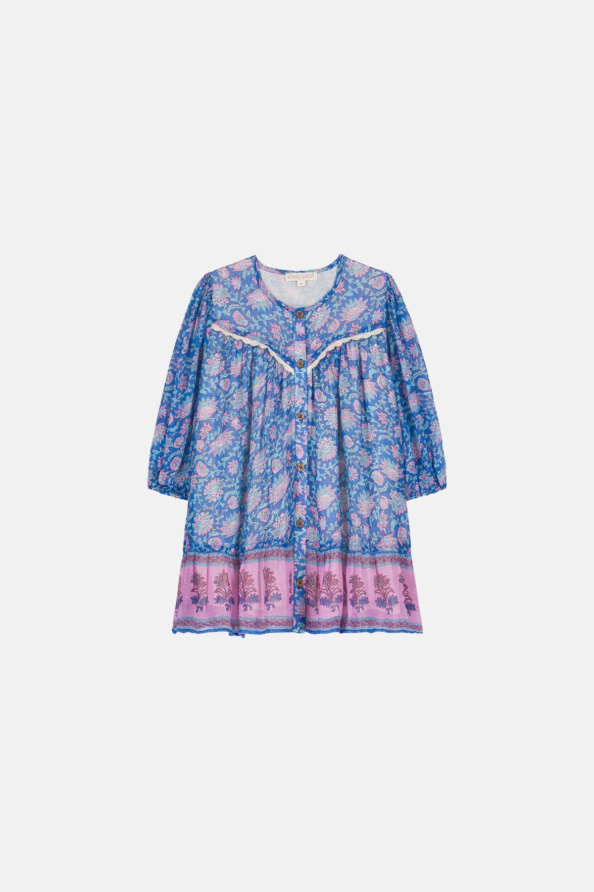 Conny Dress, Blue Capri Cove