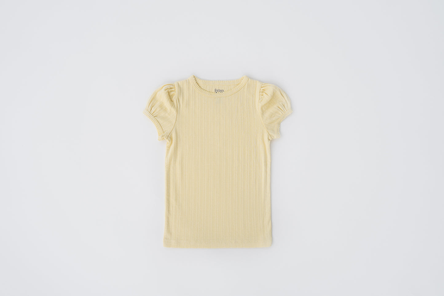 Beaufort Tee, Sunshine Pointelle,
