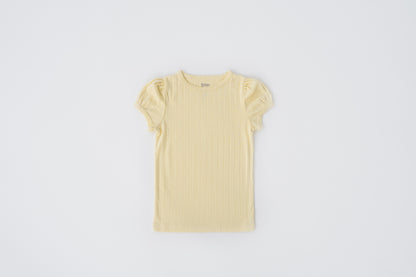 Beaufort Tee, Sunshine Pointelle,