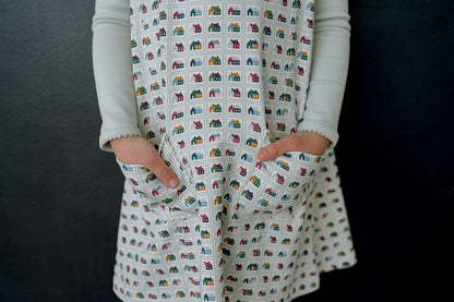 Shift Dress, Schoolhouse Sampler