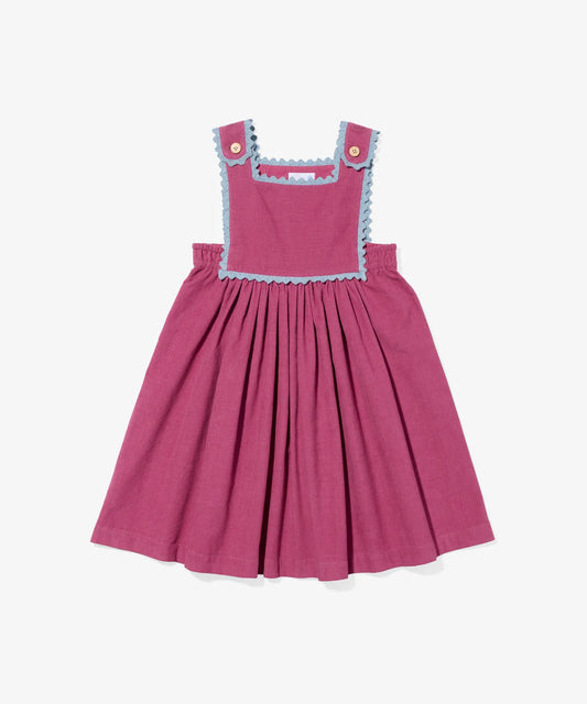 Dorothy Dress, Boysenberry Corduroy