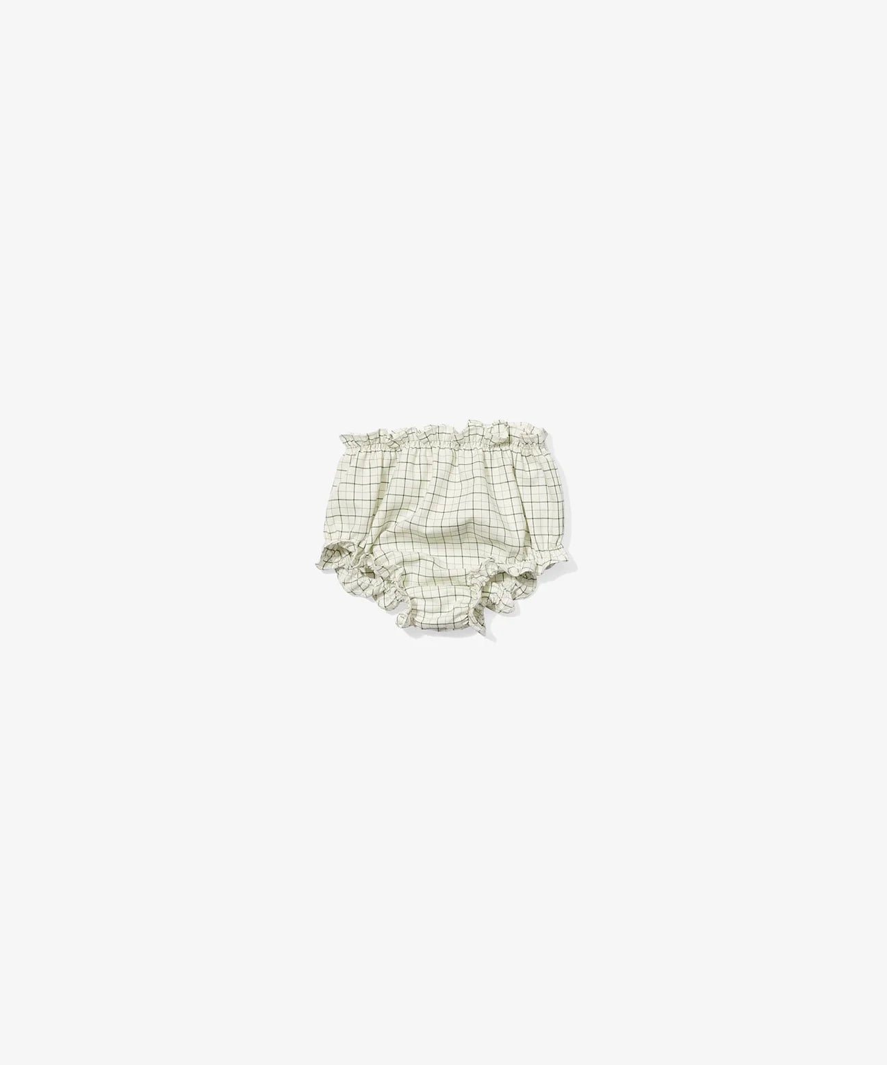 Emily Dress, Green Tattersall